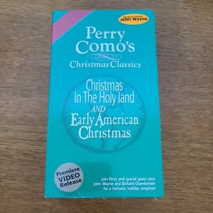 Perry Como's Christmas Classics [VHS] SET - Picture 1 of 4