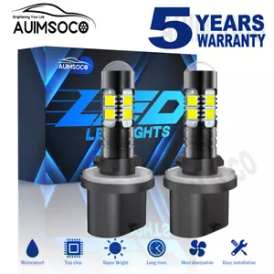 2PC 880 LED Fog/Driving Light Bulb 10000K Xenon White High Power 890 892 893 899 - Picture 1 of 17