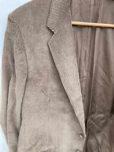 St Michael Herren Braun Cord Sport Mantel Jacke Blazer Gr. 42 L - Bild 1 von 13