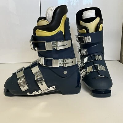 Vintage Lange Ski boots XL 800 Blue Size 8 Men’s Or 41 - Image 1 of 4