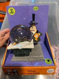 HALLOWEEN Disney Pesadilla Antes de Navidad Musical Iluminar Globo de Agua ALCALDE - Imagen 1 de 7