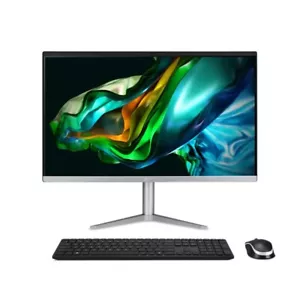 Acer Aspire AIO 23.8" FHD IPS AMD 3 7320U 8GB DDR5 512GB SSD Wi-Fi 6E W11 - Picture 1 of 7