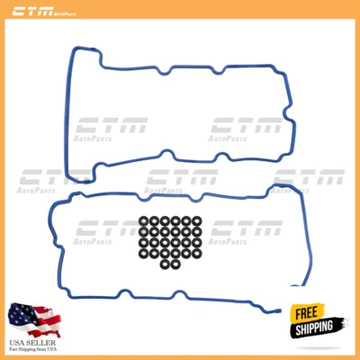Valve Cover Gasket Set Fit 06-08 Ford Escape Mercury Mariner Mazda Tribute 3.0L Foto 1 de 4