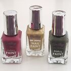 Gift For Her, BarryM Gelly Hi Shine Nail Paint Trio, 10 ml Each, Brand New