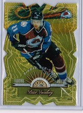 1997-98 Leaf Fractal Matrix Z-Axis Die Cut #3 Peter Forsberg PR 100 NM/MT  1231*