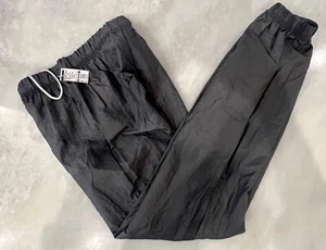 GK WARM UP UNISEX CHILD LARGE GRAY CRINKLE NYLON GYMNASTICS CHEER PANTS Sz CL - Picture 1 of 7
