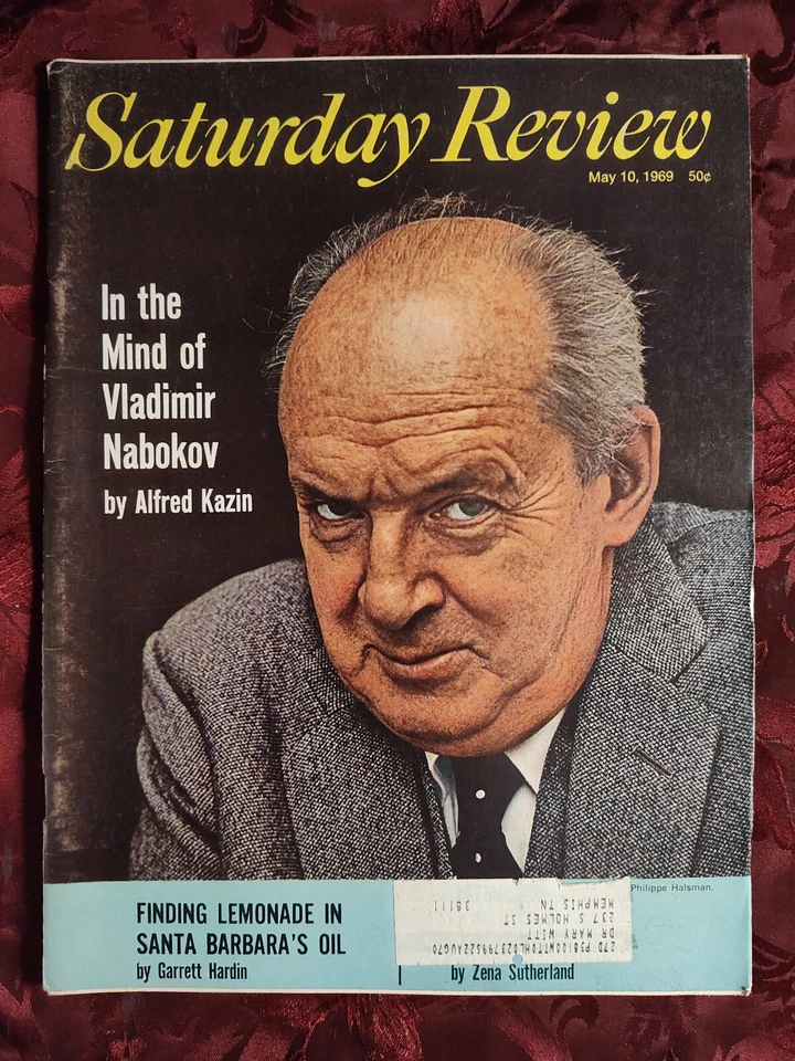 SATURDAY REVIEW magazine May 10 1969 VLADIMIR NABOKOV GARRETT HARDIN F. J. SHEED - Image 1 of 1