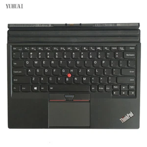Tablet Thin Keyboard Backlit 01AW600 TP000820K1 For Lenovo ThinkPad X1 - Photo 1/6