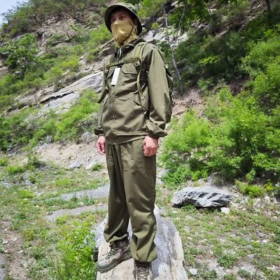 Combat uniform summer training suit Russian outdoor camouflage cover workwear - Image 1 of 4
