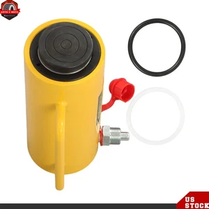 30 Ton Hydraulic Cylinder Ram Single Acting 6" Stroke Lifting Jack Ram - Picture 1 of 12