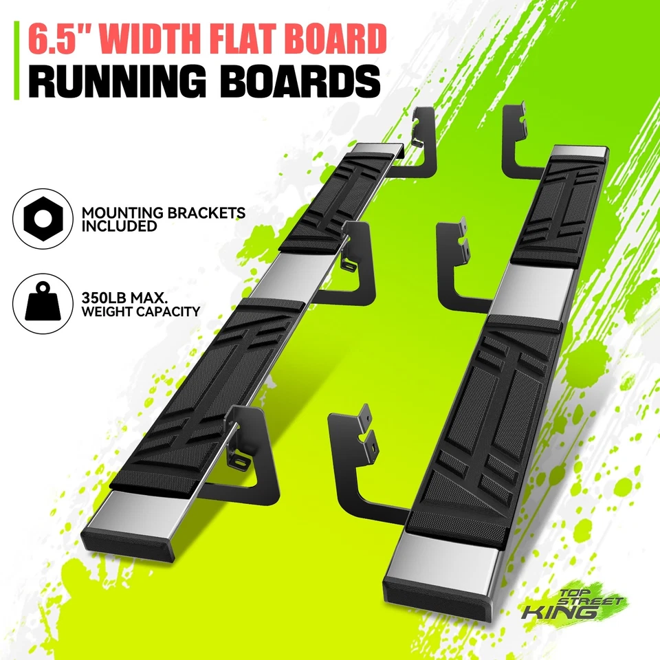 2 piezas para Chevrolet GMC 02-09 almohadilla plana rectangular de 6,5" Foto 1 de 4