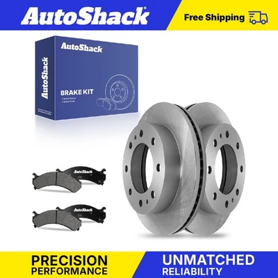 Front Brake Rotors Ceramic Pads for 2003-2017 Chevrolet Express 3500 - Изображение 1 из 4