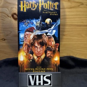 Harry Potter & the Sorcerer's Stone (VHS, 2001) * Buy 2 Get 1 Free - Foto 1 di 2