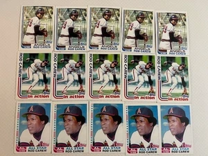 1982 Topps Rod Carew Lot (15)/NM/HOFer - Picture 1 of 5