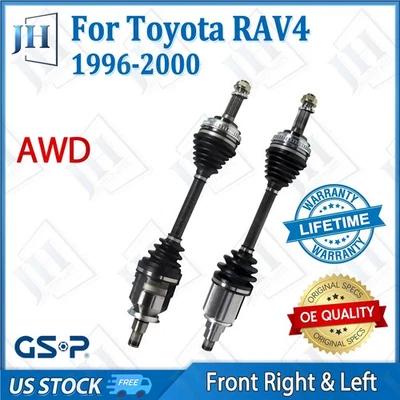Juego de ejes CV par delantero izquierdo y derecho OE para Toyota RAV4 1996-2000 AWD 2,0 L Foto 1 de 4