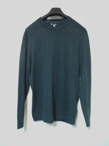 Smartwool Men's Green Wool Blend Sparwood Crewneck Sweater Medium - Picture 1 of 8