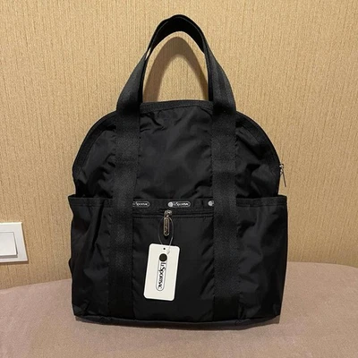 Lesportsac Black Double Trouble Backpack NWT - Image 1 of 4