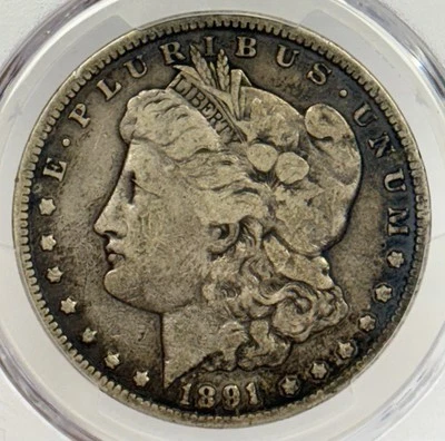 1891 CC Morgan Silver Dollar - Image 1 of 4