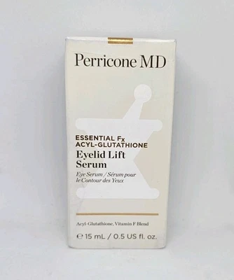 Perricone MD Essential Fx ацилглутатион сыворотка для подтяжки век 0,5 унц / 15 мл новая в коробке - Изображение 1 из 4