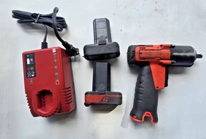 SNAP ON CORDLESS 3/8" IMPACT WRENCH KIT 14.4 VOLTS CT825K2 CT825DB - Picture 1 of 9