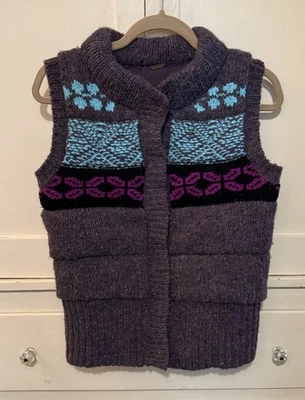 Chaleco de lana Free People Nordic Fair Isle para mujer talla pequeña Foto 1 de 3
