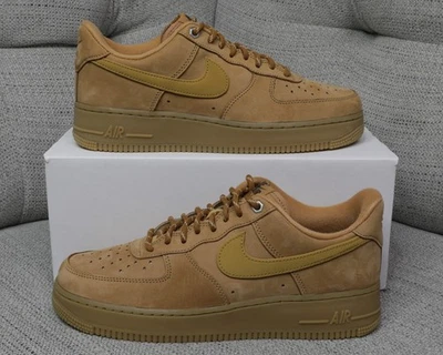 Zapatos deportivos Nike Air Force 1 bajos de lino trigo para mujer talla 10,5-11 (FZ7372-200) Foto 1 de 4