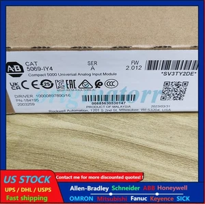 Sealed AB 5069-IY4 / A 5069IY4 Compact 5000 UniversalAnalog Input Module US - Picture 1 of 6