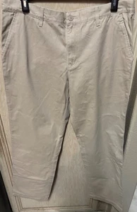 Sonoma Life Style Hose Herren Größe 38x34 Khaki Gerades Bein Straight Fit - Bild 1 von 16