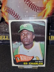 Topps Baseball 1965 #35 Ed Charles Athletics - Imagen 1 de 2