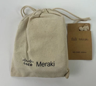Cisco Meraki MA-PWR-30WAC 30W AC Power Adapter for Meraki Access Points - Image 1 of 4