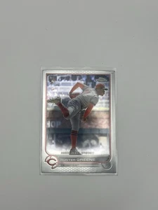 2022 Topps Chrome Update Series - Rookie Debut Hunter Greene #USC93 (RC) - Picture 1 of 2