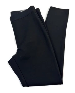 Talbots Women's Soho Ankle Pant Pull On Size 6P Black Ponte Legging Career Dress - Picture 1 of 9
