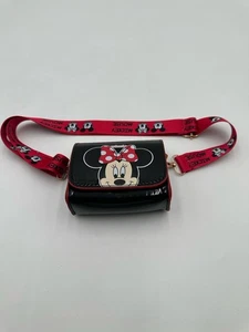 Nuevo Mini Monedero Negro Minnie Mouse Pequeño Lápiz Labial Cambio de Maquillaje Cartera Envío Rápido - Imagen 1 de 9