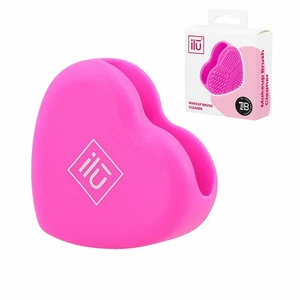 Nettoyeur pour pinceaux de maquillage Ilū Brush Cleaner Coeur Silicone [1 Uni - Afbeelding 1 van 1