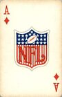 1963 Stancraft Playing Cards Red Back NFL Shield (A) #ACEDIAMONDS