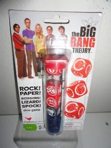 BIG BANG THEORY ROCK PAPER SCISSORS LIZARD SPOCK GAME-NEW - Picture 1 of 2