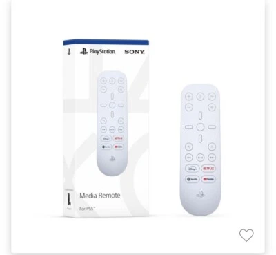 A Set of 3–Sony Playstation PS5 Media Remote - White Factory Sealed - Image 1 of 4