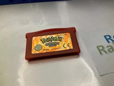 Nintendo GameBoy Advanced Spiel GBA POKÉMON  FEUERROTE Edition speichert PAL /c - Bild 1 von 4