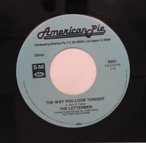 Rock Nm! 45 The Lettermen-Song 1- Jan And Dean-Song2 - The Way You Look Tonight - Picture 1 of 2