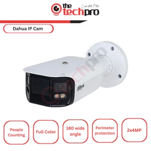Dahua  WizMind Series, 2×4MP Full-color 180° Duo Splicing IP Bullet Camera, 3.6 - Picture 1 of 3