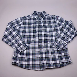 Eddie Bauer Button Up Shirt  XL Flannel Multicolor Plaid Classic Fit Casual Mens - Picture 1 of 9