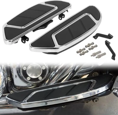 Pedales de estribo para conductor delantero para Harley Street Glide FLHX 2006-2023 Foto 1 de 4