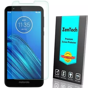 ZenTech Protezione Schermo Vetro Temperato Protezione Shield Saver per Motorola Moto E6 - Foto 1 di 8