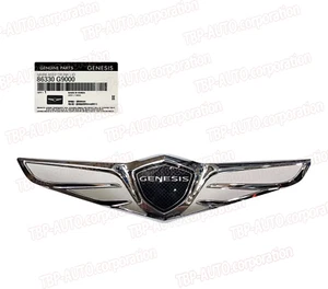 GENUINE ® Logo Carbon Emblem Badge Rear Trunk for 19-21 Genesis G70  86330G9000 - Picture 1 of 1