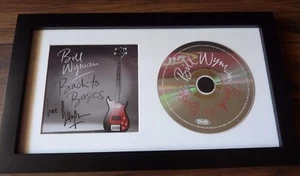 Bill Wyman Rolling Stones firmato autografato con cornice display certificato Beckett - Foto 1 di 4