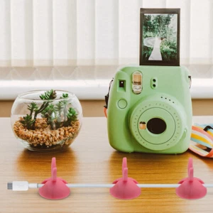 4 Pcs Silicone Ligne Carte Appareil Cordon Support Bâton Lapin Câble - Photo 1/12