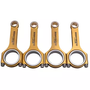 Titanizing H-Beam Connecting Rods for Subaru Impreza STI EJ20 EJ22 EJ25 Engine - Foto 1 di 10