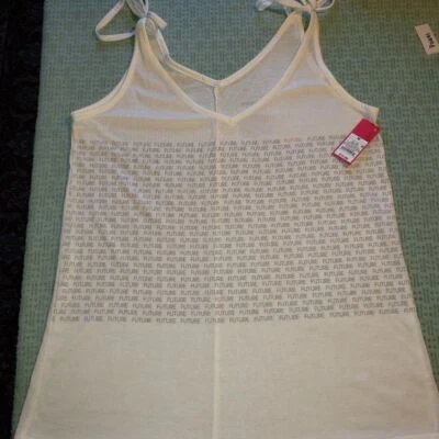 Camisa blanca ligera para dormir mediana Foto 1 de 4