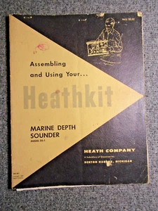 Heathkit Marine Depth Sounder Manual ~ DS-1 ~ Original - Bild 1 von 4