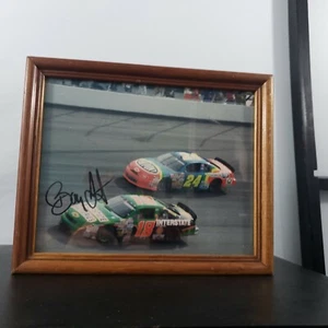 Pontiac Nascar Racers 1999 autografiado por Bobby Labonte #18 foto 11x9 - Imagen 1 de 4